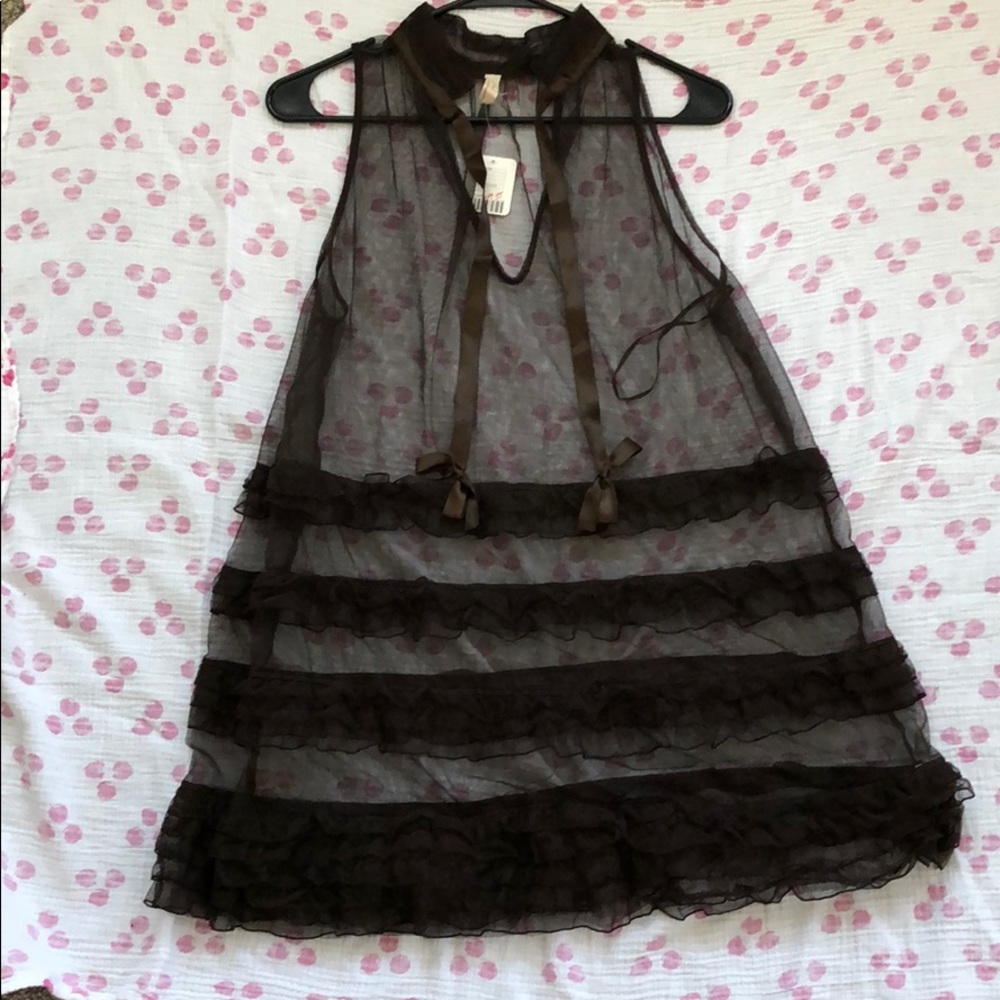 Free people sheer dress